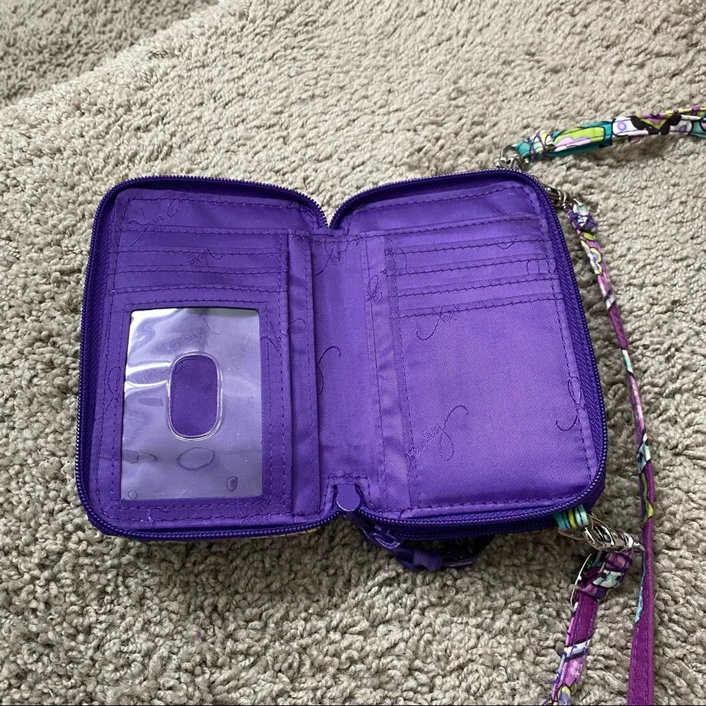 Vera Bradley Small Purse Removable Strap Wallet - Picture 10 of 12